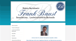 Desktop Screenshot of frank-baust.de